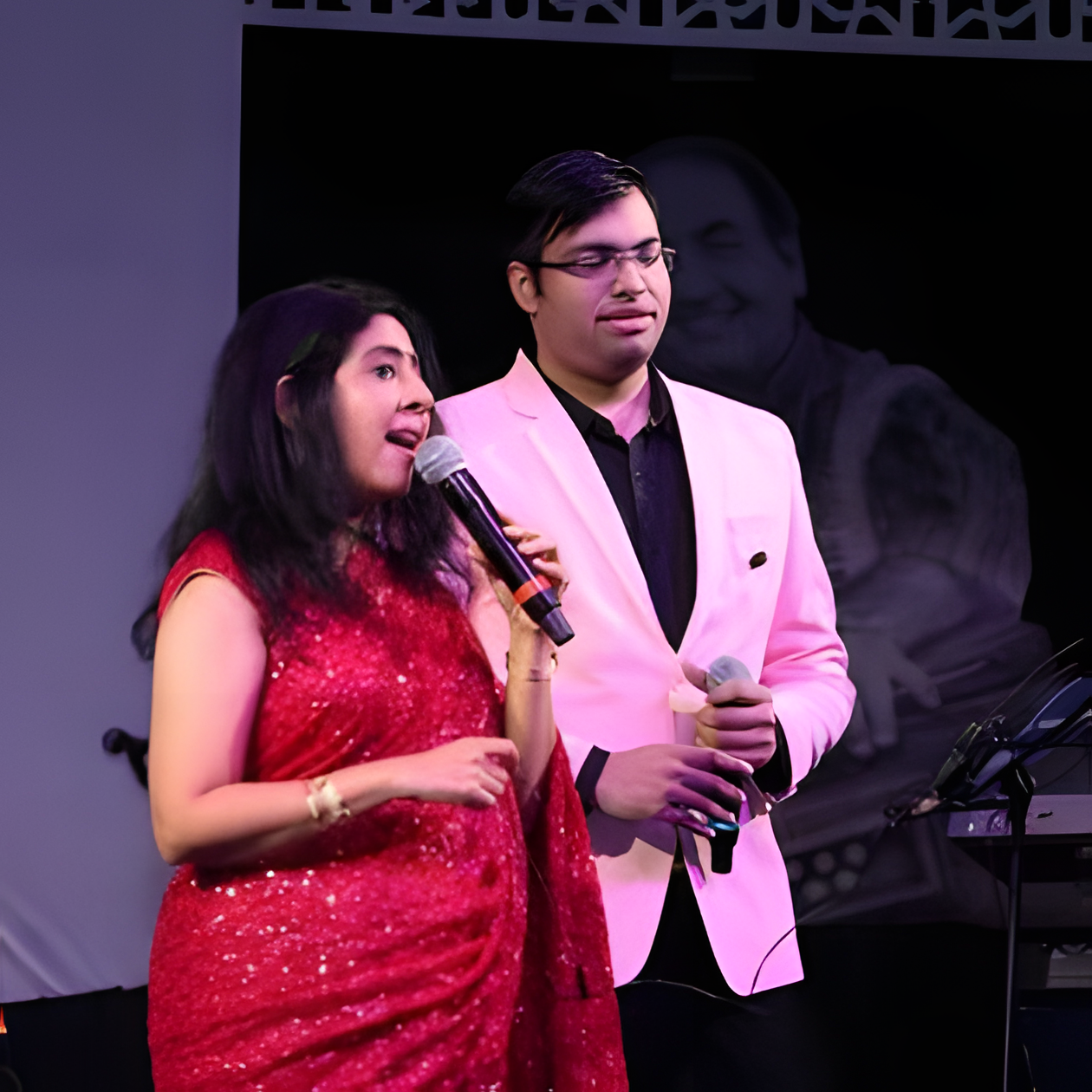 Dr. Arpit Deliwala on stage — July performance