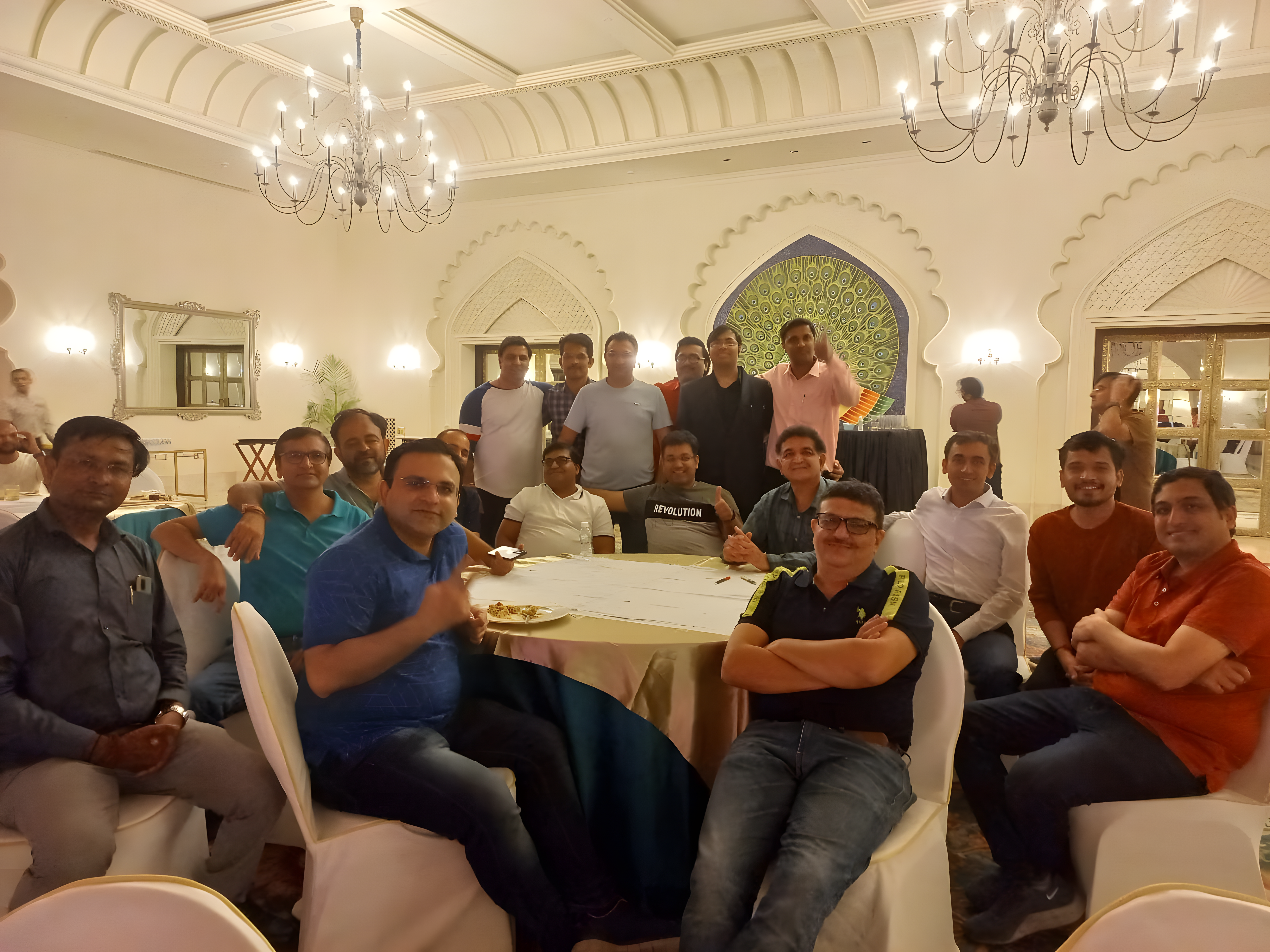 Dr. Arpit Deliwala performing for doctors’ association event