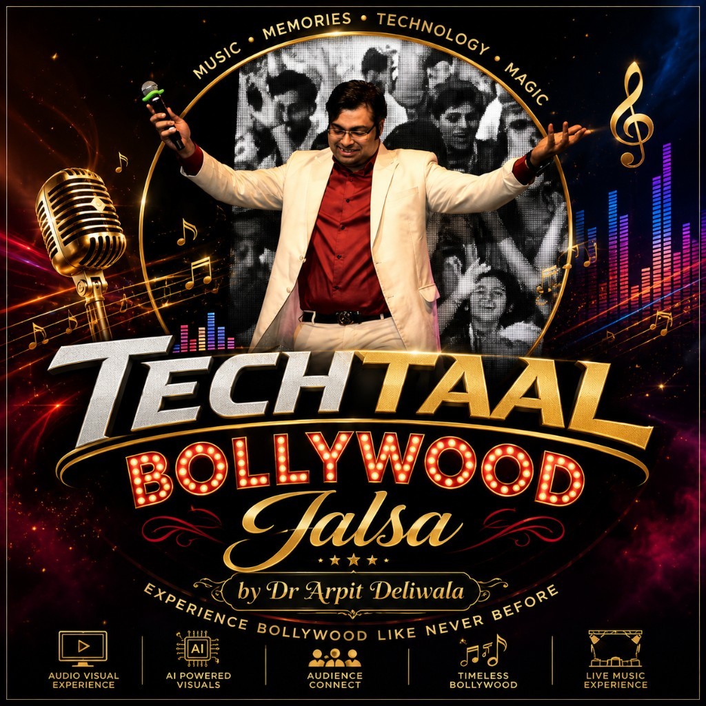 TechTaal Bollywood Jalsa by Dr. Arpit Deliwala